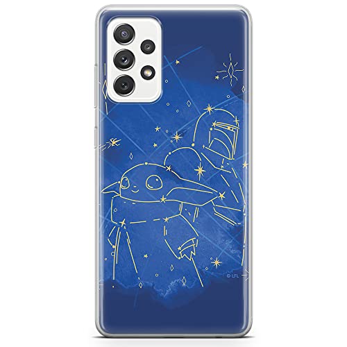 ERT GROUP Handyhülle für Samsung A53 5G Original und offiziell Lizenziertes Star Wars Muster Baby Yoda 023 optimal an die Form des Handy angepasst, hülle aus TPU von ERT GROUP