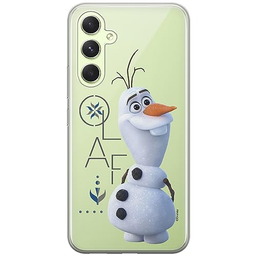 ERT GROUP Handyhülle für Samsung A54 5G Original und offiziell Lizenziertes Disney Muster Olaf 004 optimal an die Form des Handy angepasst, teilweise transparent von ERT GROUP