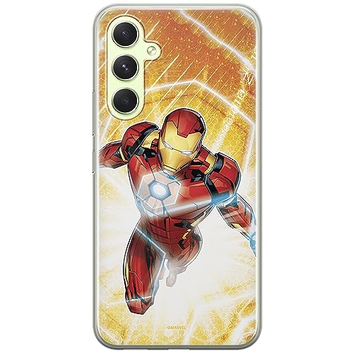 ERT GROUP Handyhülle für Samsung A54 5G Original und offiziell Lizenziertes Marvel Muster Iron Man 007 optimal an die Form des Handy angepasst, hülle aus TPU von ERT GROUP