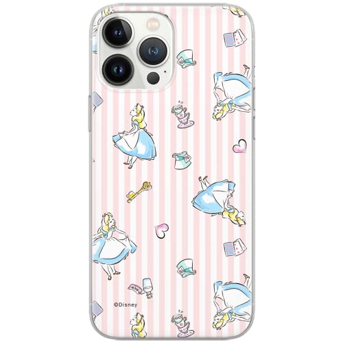 ERT GROUP Handyhülle für Samsung S10 Plus Original und offiziell Lizenziertes Disney Muster Alice 001 optimal an die Form des Handy angepasst, hülle aus TPU von ERT GROUP