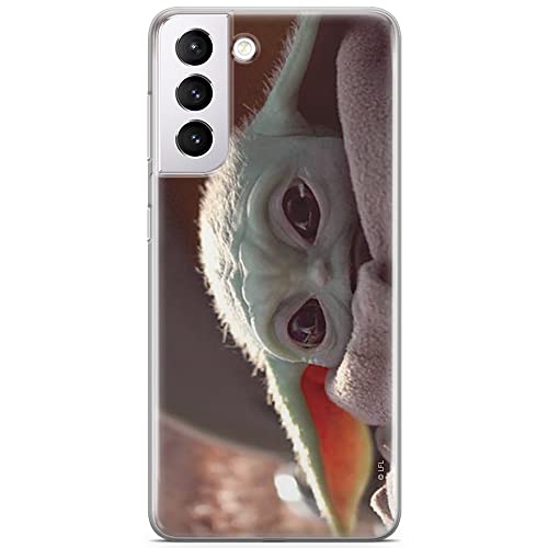 ERT GROUP Handyhülle für Samsung S21 Original und offiziell Lizenziertes Star Wars Muster Baby Yoda 021 optimal an die Form des Handy angepasst, hülle aus TPU ERT GROUP Handyhülle für Samsung S21 Original und offiziell Lizenziertes Star Wars Muster Baby Yoda 021 optimal an die Form des Handy angepasst, hülle aus TPU von ERT GROUP
