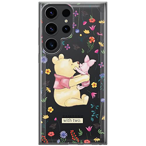 ERT GROUP Handyhülle für Samsung S23 Ultra Original und offiziell Lizenziertes Disney Muster Winnie The Pooh & Friends 030 optimal an die Form des Handy angepasst, teilweise transparent von ERT GROUP