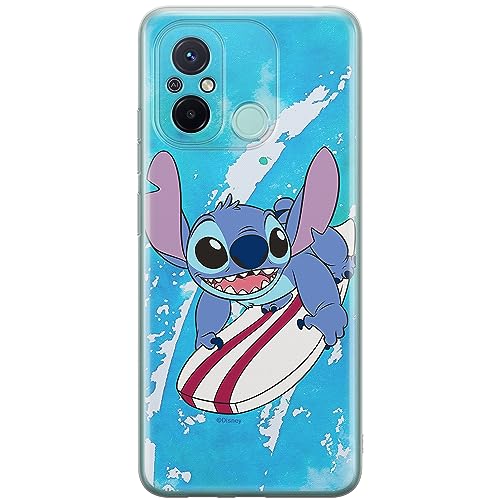 ERT GROUP Handyhülle für Xiaomi REDMI 12C/ REDMI 11A Original und offiziell Lizenziertes Disney Muster Stitch 003 optimal an die Form des Handy angepasst, hülle aus TPU von ERT GROUP