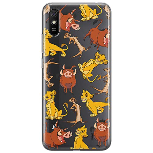 ERT GROUP Handyhülle für Xiaomi REDMI 9A Original und offiziell Lizenziertes Disney Muster Simba & Friends 010 optimal an die Form des Handy angepasst, teilweise transparent von ERT GROUP