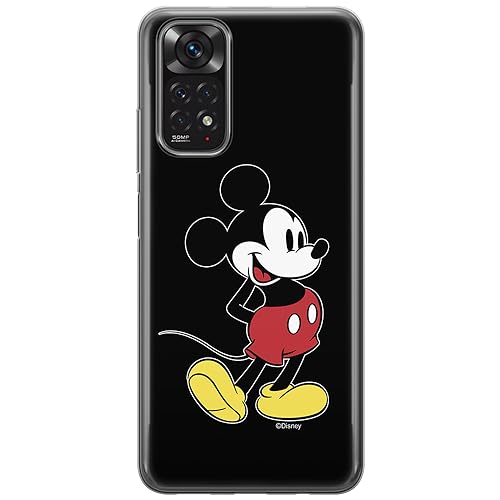 ERT GROUP Handyhülle für Xiaomi REDMI Note 11 4G/ 11S 4G Original und offiziell Lizenziertes Disney Muster Mickey 027 optimal an die Form des Handy angepasst, hülle aus TPU von ERT GROUP