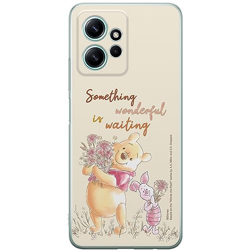 ERT GROUP Handyhülle für Xiaomi REDMI Note 12 4G Original und offiziell Lizenziertes Disney Muster Winnie The Pooh & Friends 041 optimal an die Form des Handy angepasst, hülle aus TPU von ERT GROUP