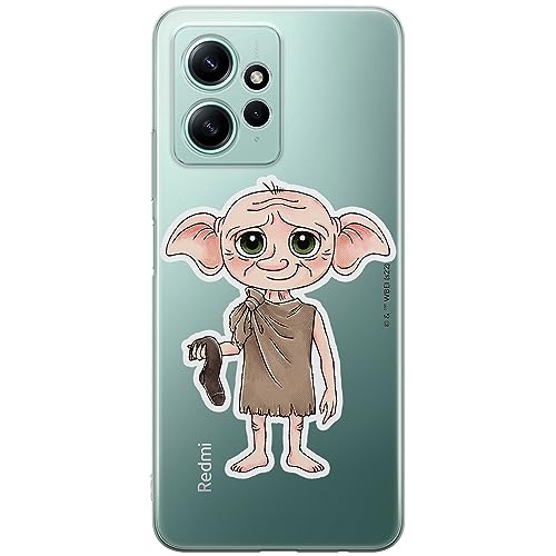ERT GROUP Handyhülle für Xiaomi REDMI Note 12 4G Original und offiziell Lizenziertes Harry Potter Muster 206 optimal an die Form des Handy angepasst, teilweise transparent von ERT GROUP
