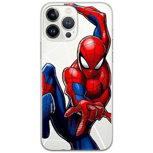 ERT GROUP Handyhülle für iPhone 13 PRO MAX Original und offiziell Lizenziertes Marvel Muster Spider Man 039 optimal an die Form des Handy angepasst, teilweise transparent von ERT GROUP