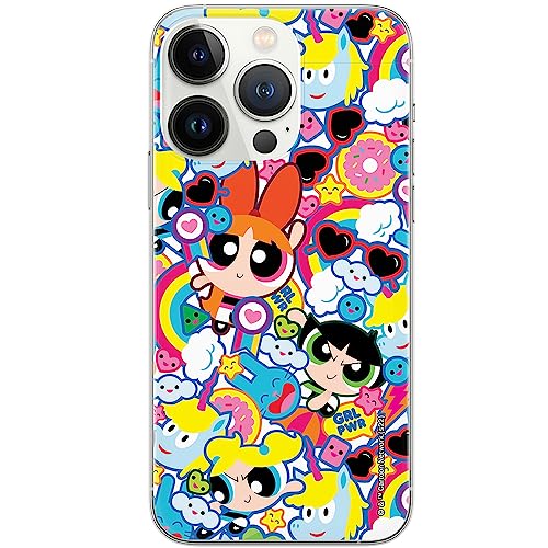 ERT GROUP Handyhülle für iPhone 13 PRO MAX Original und offiziell Lizenziertes The Powerpuff Girls Muster The Powerpuff Girls 041 optimal an die Form des Handy angepasst, hülle aus TPU von ERT GROUP