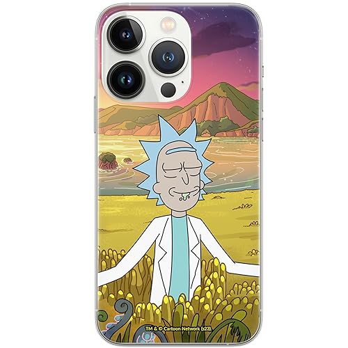 ERT GROUP Handyhülle für iPhone 13 PRO Original und offiziell Lizenziertes Rick and Morty Muster Rick & Morty 047 optimal an die Form des Handy angepasst, hülle aus TPU von ERT GROUP