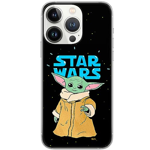 ERT GROUP Handyhülle für iPhone 13 PRO Original und offiziell Lizenziertes Star Wars Muster Baby Yoda 032 optimal an die Form des Handy angepasst, hülle aus TPU von ERT GROUP