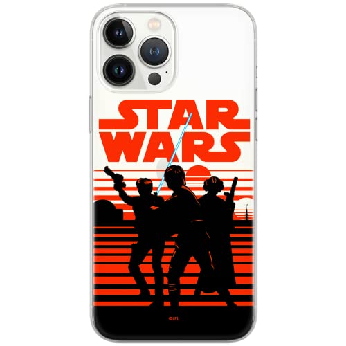 ERT GROUP Handyhülle für iPhone 13 PRO Original und offiziell Lizenziertes Star Wars Muster Star Wars 026 optimal an die Form des Handy angepasst, hülle aus TPU, teilweise transparent von ERT GROUP