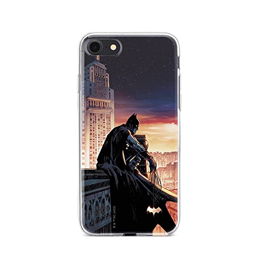 ERT GROUP Handyhülle für iPhone 7/8/ SE 2/ SE 3 Original und offiziell Lizenziertes DC Muster Batman 060 optimal an die Form des Handy angepasst, hülle aus TPU von ERT GROUP