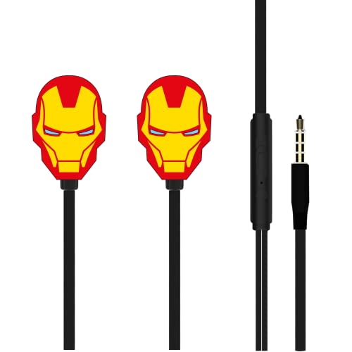 ERT GROUP Kopfhörer mit Mikrofon original und offiziell lizenziert Marvel Iron Man 004 von ERT GROUP