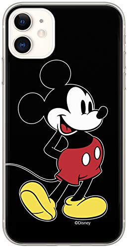 ERT GROUP Original und Offiziell Lizenziertes Disney Minnie und Mickey Maus Handyhülle für iPhone 11, Case, Hülle, Cover aus Kunststoff TPU-Silikon, schützt vor Stößen und Kratzern von ERT GROUP