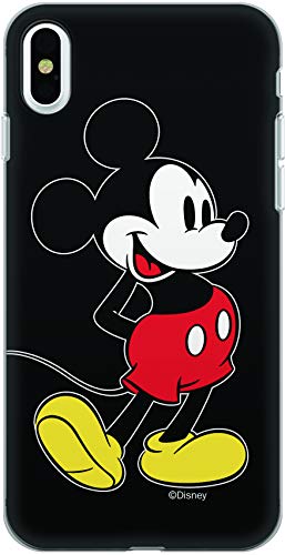 ERT GROUP Original und Offiziell Lizenziertes Disney Minnie und Mickey Maus Handyhülle für iPhone X, iPhone XS, Case, Hülle, Cover aus Kunststoff TPU-Silikon, schützt vor Stößen und Kratzern von ERT GROUP
