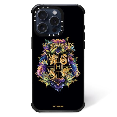 ERT GROUP Original und Offiziell Lizenziertes Harry Potter Muster Harry Potter 020 Magnetisch Handyhülle für iPhone 15 PRO Case, Zoll Kompatibel mit MagSafe, stoßfest, Black von ERT GROUP