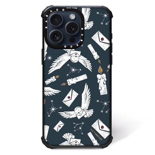 ERT GROUP Original und Offiziell Lizenziertes Harry Potter Muster Harry Potter 034 Magnetisch Handyhülle für iPhone 14 Case, Zoll Kompatibel mit MagSafe, stoßfest, Navy von ERT GROUP