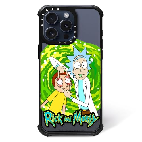 ERT GROUP Original und Offiziell Lizenziertes Rick and Morty Muster Rick & Morty 007 Magnetisch Handyhülle für iPhone 13 Case, Zoll Kompatibel mit MagSafe, Cover aus TPU-Silikon, Transparent von ERT GROUP