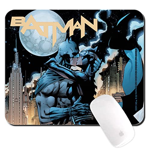 ERT GROUP Original und offiziell lizenziert von DC Anti-Rutsch-Mauspad, MusterBatman 005, Anti-Rutsch-Computer-Mauspad, rechteckig 220 mm x 180 mm von ERT GROUP