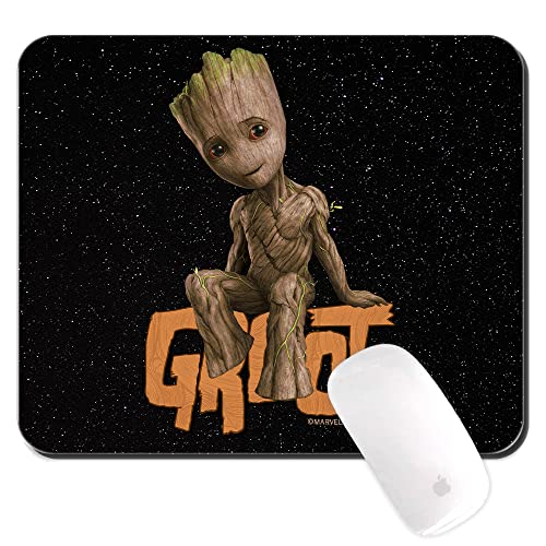 ERT GROUP Original und offiziell lizenziert von Marvel Anti-Rutsch-Mauspad,Muster Groot 005,Anti-Rutsch-Computer-Mauspad,rechteckig 220 mm x 180, Multicoloured, One Size von ERT GROUP