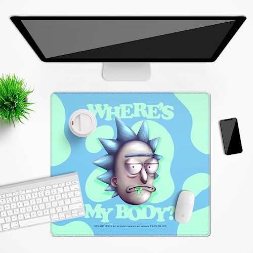 Ert Group Original Rick and Morty Schreibtischunterlage 034 Multicoloured 50 x 45 cm von ERT GROUP