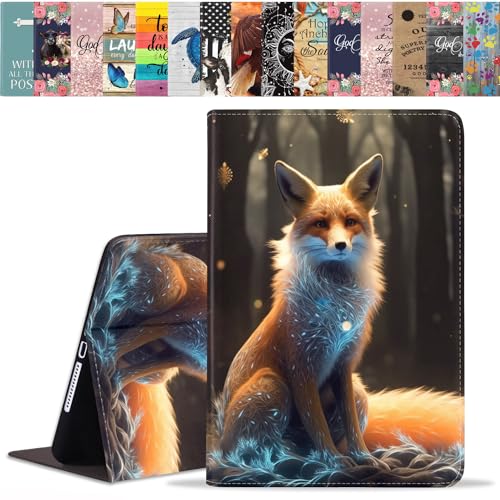 ERWYTYIOI Schutzhülle für Samsung Galaxy Tab S6 Lite 10,4 Zoll 2022/2020 (SM-P610/P613/P615/P619), Slim PU Leder Folio Smart Cover mit Ständer & Auto Wake/Sleep, Fuchs von ERWYTYIOI