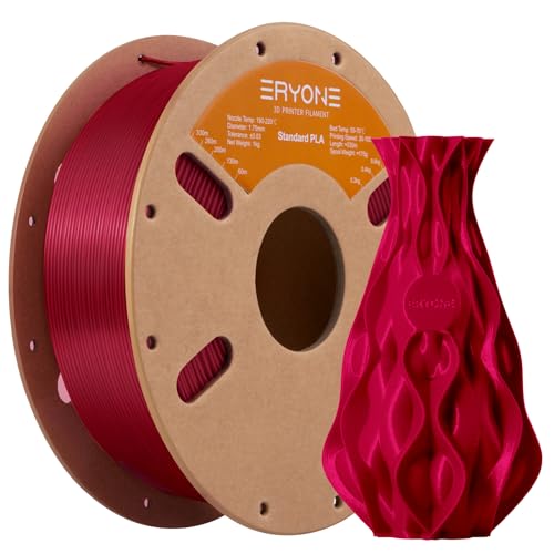 ERYONE PLA Filament 1.75 mm, 3D-Drucker Filament PLA, 0,03 mm, 1 kg/Spule, Rose von ERYONE