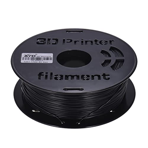 ERYUE FLEX-Filament,1 kg/Spule 1.75mm flexible TPU-Filament-Druckmaterial liefert weiß, schwarz, transparent für 3D-Drucker-Zeichenstifte von ERYUE