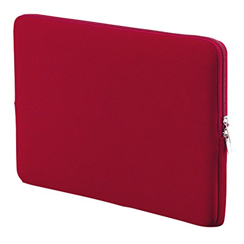 ERYUE Laptop-Tasche 13 Zoll,Reißverschluss Soft Sleeve Bag Case Tragbare Laptoptasche Ersatz für 13 Zoll MacBook Air Pro Retina Ultrabook Laptop Rot von ERYUE