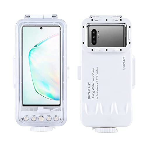 ERYUE Waterproof Phone Case,45M / 147ft Etui étanche Pour téléphone Housse de plongée Smartphone Boîtier Sous-marin Housse de Protection Avec filtre Rouge Sangle de cou Chiffon de nettoyage de von ERYUE