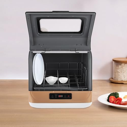 Mini Geschirrspüler, ERnonde Tischgeschirrspüler 800W 220V Tragbarer Klein Spülmaschine mit 3- Waschmodi, 12-20 Geschirrteile Geschirrspülkapazität, für Kleine Häuser, Wohnungen, Wohnheime Mini Geschirrspüler, ERnonde Tischgeschirrspüler 800W 220V Tragbarer Klein Spülmaschine mit 3- Waschmodi, 12-20 Geschirrteile Geschirrspülkapazität, für Kleine Häuser, Wohnungen, Wohnheime von ERnonde