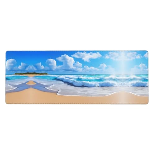 ESASAM Beach and Sea Advanced Näh-Mauspad, 76,2 x 203,2 cm, verdicktes Design, bequemer zu bedienen ESASAM Beach and Sea Advanced Näh-Mauspad, 76,2 x 203,2 cm, verdicktes Design, bequemer zu bedienen von ESASAM