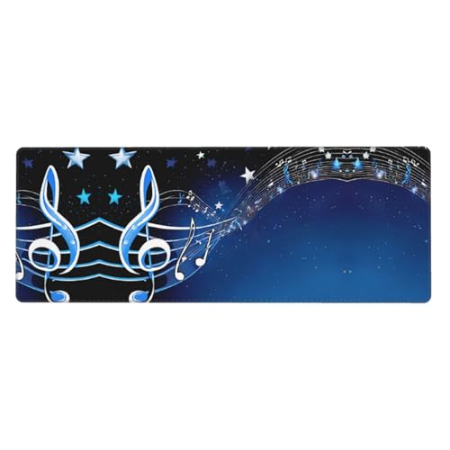 ESASAM Blue Music Advanced Näh-Mauspad, 30 x 80 cm, verdicktes Design, bequemer zu bedienen ESASAM Blue Music Advanced Näh-Mauspad, 30 x 80 cm, verdicktes Design, bequemer zu bedienen von ESASAM