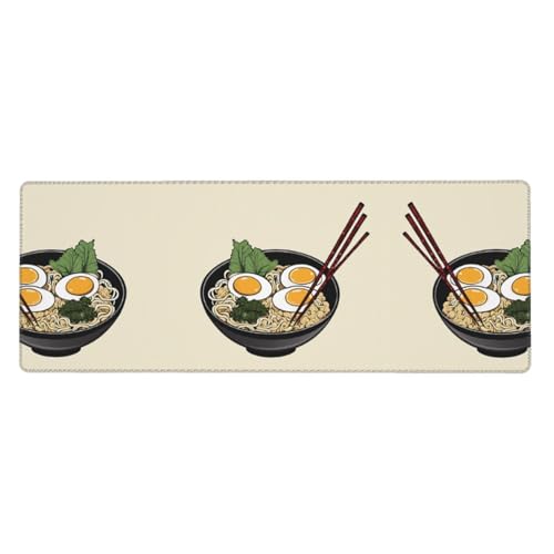 ESASAM Delicious Sweet Ramen Advanced Näh-Mauspad, 76,2 x 203,2 cm, verdicktes Design, bequemer zu bedienen von ESASAM