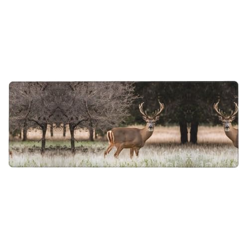 ESASAM Free Whitetail Deer Advanced 30 x 80 Näh-Mauspad, verdicktes Design, bequemer zu bedienen von ESASAM