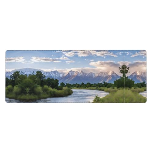 ESASAM Grand Teton National Park Advanced Näh-Mauspad, 76,2 x 203,2 cm, verdicktes Design, bequemer zu bedienen ESASAM Grand Teton National Park Advanced Näh-Mauspad, 76,2 x 203,2 cm, verdicktes Design, bequemer zu bedienen von ESASAM