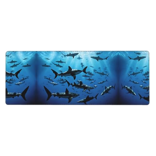 ESASAM Hammerhead Sharks Advanced Näh-Mauspad, 76,2 x 203,2 cm, verdicktes Design, bequemer zu bedienen ESASAM Hammerhead Sharks Advanced Näh-Mauspad, 76,2 x 203,2 cm, verdicktes Design, bequemer zu bedienen von ESASAM