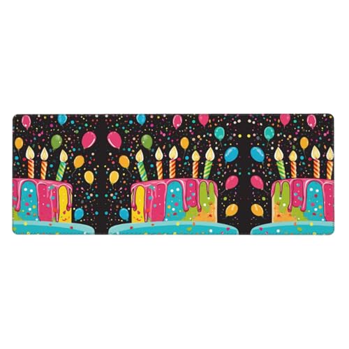 ESASAM Happy Birthday Big Cake Advanced Näh-Mauspad, 76,2 x 203,2 cm, verdicktes Design, bequemer zu bedienen ESASAM Happy Birthday Big Cake Advanced Näh-Mauspad, 76,2 x 203,2 cm, verdicktes Design, bequemer zu bedienen von ESASAM