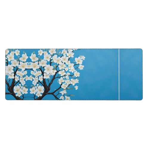 ESASAM Japanische Kirschblumen, fortschrittliches Näh-Mauspad, 76,2 x 203,2 cm, verdicktes Design, bequemer zu bedienen ESASAM Japanische Kirschblumen, fortschrittliches Näh-Mauspad, 76,2 x 203,2 cm, verdicktes Design, bequemer zu bedienen von ESASAM