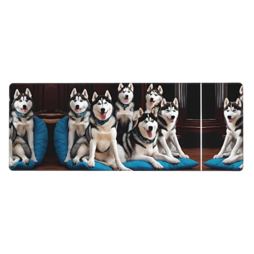 ESASAM Lovely Husky Advanced Näh-Mauspad, 76,2 x 203,2 cm, verdicktes Design, bequemer zu bedienen ESASAM Lovely Husky Advanced Näh-Mauspad, 76,2 x 203,2 cm, verdicktes Design, bequemer zu bedienen von ESASAM
