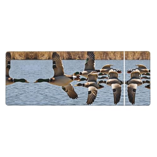 ESASAM Mallard Ducks Advanced Näh-Mauspad, 76,2 x 203,2 cm, verdicktes Design, bequemer zu bedienen ESASAM Mallard Ducks Advanced Näh-Mauspad, 76,2 x 203,2 cm, verdicktes Design, bequemer zu bedienen von ESASAM