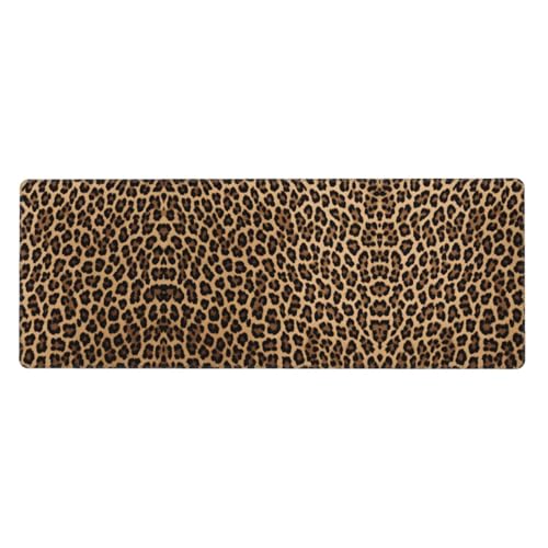ESASAM Mauspad mit Leopardenmuster, 76,2 x 203,2 cm, verdicktes Design, bequemer zu bedienen ESASAM Mauspad mit Leopardenmuster, 76,2 x 203,2 cm, verdicktes Design, bequemer zu bedienen von ESASAM