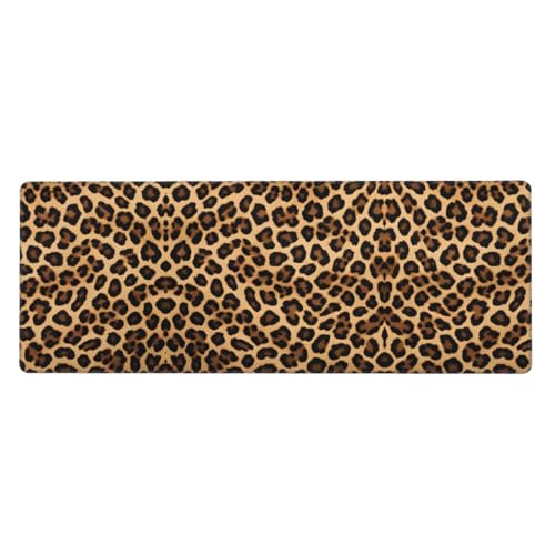 ESASAM Mauspad mit Leopardenmuster, 76,2 x 203,2 cm, verdicktes Design, bequemer zu bedienen ESASAM Mauspad mit Leopardenmuster, 76,2 x 203,2 cm, verdicktes Design, bequemer zu bedienen von ESASAM