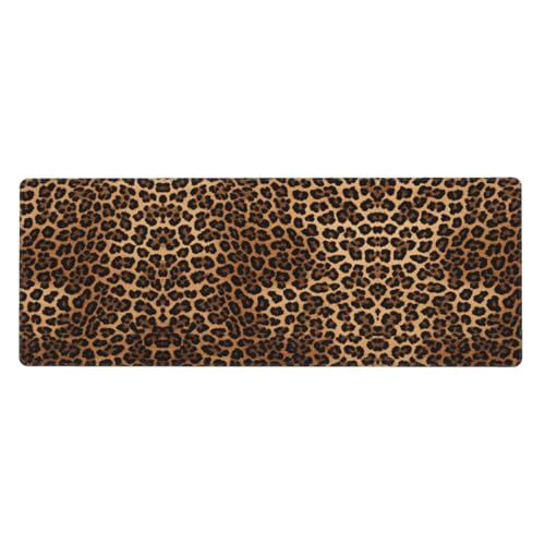 ESASAM Mauspad mit Leopardenmuster, 76,2 x 203,2 cm, verdicktes Design, bequemer zu bedienen ESASAM Mauspad mit Leopardenmuster, 76,2 x 203,2 cm, verdicktes Design, bequemer zu bedienen von ESASAM