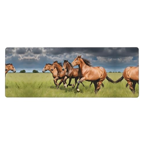 ESASAM Pferde-Mauspad, 30 x 80 cm, verdicktes Design, bequemer zu bedienen ESASAM Pferde-Mauspad, 30 x 80 cm, verdicktes Design, bequemer zu bedienen von ESASAM