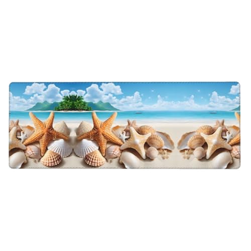 ESASAM Seashell Beach Advanced Näh-Mauspad, 76,2 x 203,2 cm, verdicktes Design, bequemer zu bedienen ESASAM Seashell Beach Advanced Näh-Mauspad, 76,2 x 203,2 cm, verdicktes Design, bequemer zu bedienen von ESASAM
