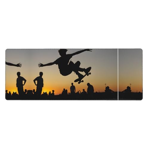 ESASAM Skateboard-Mauspad, 30 x 80 cm, verdicktes Design, bequemer zu bedienen ESASAM Skateboard-Mauspad, 30 x 80 cm, verdicktes Design, bequemer zu bedienen von ESASAM