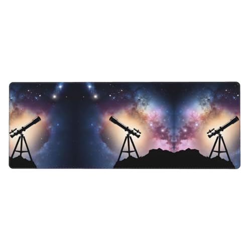 ESASAM Space Galaxy mit Teleskop, fortschrittliches 30 x 80 cm Näh-Mauspad, verdicktes Design, bequemer zu bedienen ESASAM Space Galaxy mit Teleskop, fortschrittliches 30 x 80 cm Näh-Mauspad, verdicktes Design, bequemer zu bedienen von ESASAM