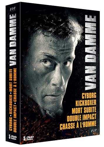 Van Damme : Cyborg + Kickboxer + Mort subite + Double Impact + Chasse à l'homme [Blu-Ray] von ESC EDITIONS